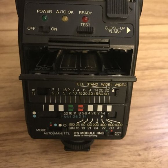 Hanimex Integrated Twin Flash TZ3*36A With IFS Module HN3 And Manuals. - Picture 5 of 7